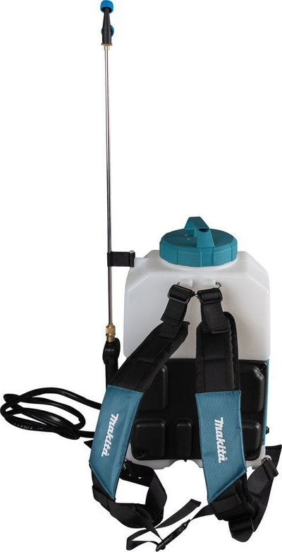 Spërkatës shpine Makita DUS158Z, 18V, 15L, blu e bardhë