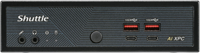 Mini PC Barebone Shuttle DN11H9, Intel Core Ultra 9 185H, 4x 2.5G LAN, i zi