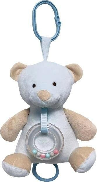 Lodër muzikore Tullo Teddy Bear, arush muzikor, 18 cm, bezhë e çelët