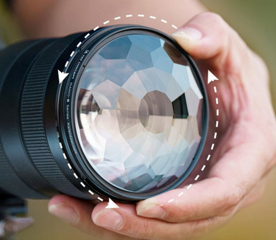 Filter fotografik K&F Concept Nano B Kaleidoscope, 77mm, efekt shumëfishimi, i zi