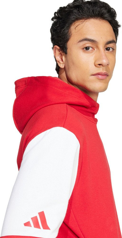 Bluzë me kapuç Adidas Squadra 25 Sweat M JD2973, për burra, e kuqe