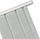 Shina mbajtëse Nobo T Card Support Rails 12 Link Pack 2, set me 12 lidhje, alumin, ngjyrë argjendi