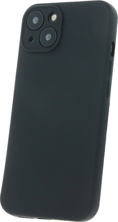 Силиконска маска Xiaomi Redmi 12 4G, со микрофибер, црна
