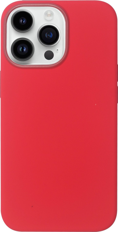 Футрола RhinoTech MAGcase Origin за iPhone 14 Pro, силиконска, MagSafe, црвена
