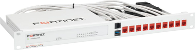 Kit montimi rack Fortinet RM-FR-T10, për FortiGate 60E 60F, 19", 1U