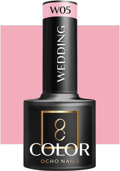 Llak thonjsh Ocho Nails Hybrid Wedding W05, 5 g, rozë e hapur