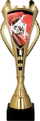 Kupë dekorative JUDO 7243/JUD-B, 41.5cm, metal plastike, e artë