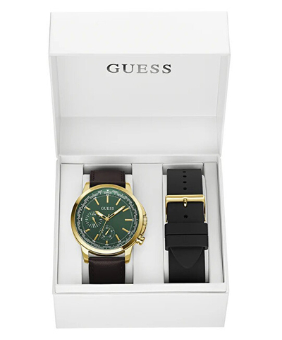 Set dhuratë për meshkuj Guess Spec GW0664G2. orë dore + rrip zëvendësues