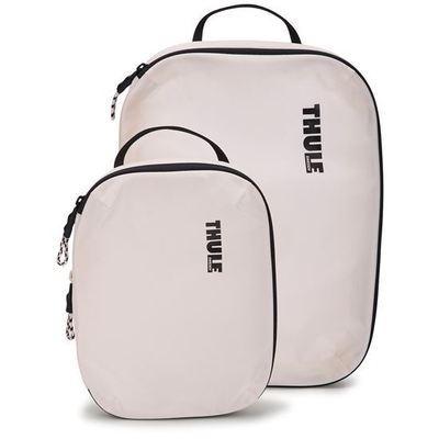 Set organizues udhëtimi Thule, 2 copë, të bardhë