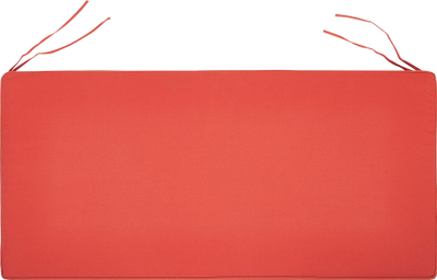 Jastëk për bankë kopshti VIVARA, 112 x 54 cm, i kuq i errët
