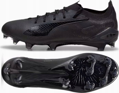 Фудбалски копачки Puma Ultra Ultimate, за тврди игралишта, за возрасни, црни