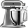 Robot kuzhine KitchenAid Artisan 5KSM185PSEMS, 4.8L, 300W, gri metalik