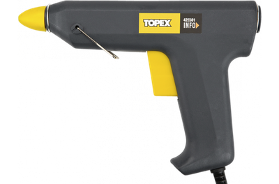 Pistoletë ngjitëse Topex 42E501, 78W, shkopinj 11mm, portokalli