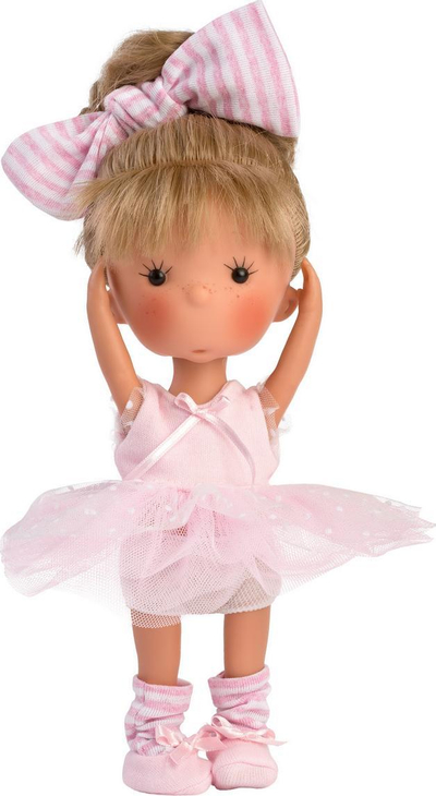 Kukull Llorens Miss Minis Ballet 52614, trup vinili, 26cm, bionde