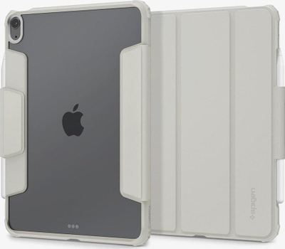 Kapak tablet Spigen Air Skin Pro për iPad Air 10.9" 2022/2020 dhe iPad 11" 2024, gri