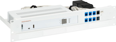 Rackmount Rackmount.it RM-SR-T15 për Sophos XGS 108, për raft 19\", ngjyrë e zezë