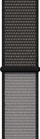 Rrip ore Crong Sport Band për Apple Watch 49mm, najlon, mbyllje me shul, i zi