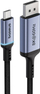 Kabëll Baseus USB C në DisplayPort, 8K 60Hz, 2m, i zi