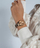 Orë dore për femra Guess Eve Diamond GW0615L3, ari rozë