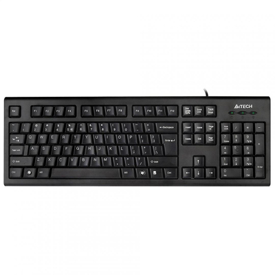 Tastierë A4Tech KR-85, USB, me kabllo, e zezë