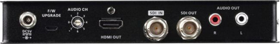 Konvertues videosh ATEN VC486, 12G SDI në HDMI 2.0, 4K 3840 x 2160, i zi
