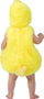 Kostum bebe Plucky Ducky Pak Baby, jumpsuit njëpjesësh, 100% poliester, i verdhë