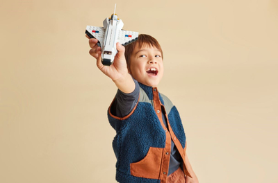 Set ndërtimi LEGO Creator 3in1 31134 Space Shuttle, anije hapësinore, për fëmijë
