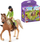 Figurinë lodër Schleich Horse Club Sarah and Mystery, set kalorëse dhe kalë, për kalamaj 5+