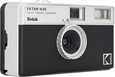 Aparat fotografik Kodak EKTAR H35, half frame 35mm, me blic, i zi