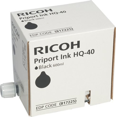 Bojë printeri Ricoh Priport Ink HQ-40, 600ml, e zezë