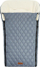 Вреќа за спиење за количка Sensillo Quilted Fleece, со вез, отпорна на вода, графит