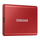 SSD portabël Samsung T7, 1TB, USB 3.2, i kuq