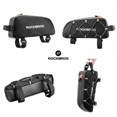 Çantë kornize biçiklete Rockbros 039BK, 1L, i papërshkueshëm nga uji, e zezë