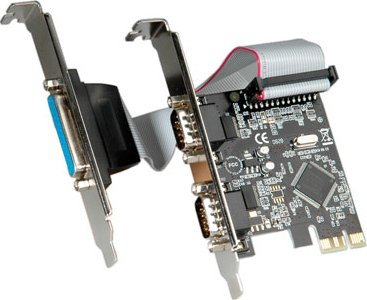 Kartë zgjerimi VALUE PCI Express, 2x RS232, 1x port paralel EPP ECP