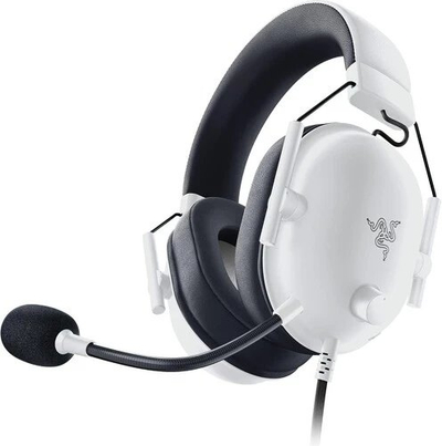 Kufje gaming Razer BlackShark V2 X, 3.5mm, me mikrofon, të bardha