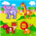 Puzzle druri Safari Wooden, 4 copa, 12m+