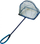 Rrjetë akuariumi Hagen Fish Net, 10 cm, dorezë 22.5 cm, jeshile