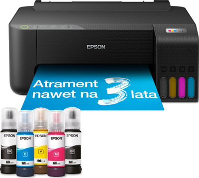 Printer me ngjyrë Epson L1250 (C11CJ71402), 5760 x 1440 dpi, i zi 