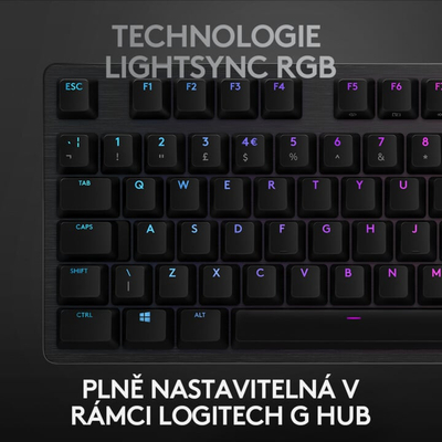 Tastierë Logitech G512 Carbon, GX Brown, CZ/SK