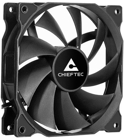 Вентилатор за куќиште Chieftec, 120mm, црн