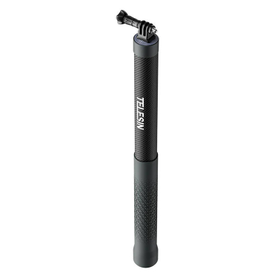 Shkop selfie Telesin GP-MNP-300-3, fibër karboni, 3 m, i zi