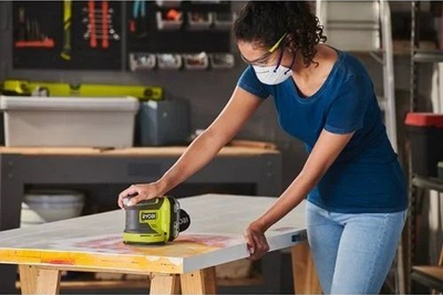 Brushe orbitale Ryobi RROS18-0, 18V, pa bateri, jeshile