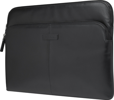 Mbështjellës laptopi Dbramante1928 Skagen Pro+, 13", lëkurë natyrale, me xhep përpara, kafe