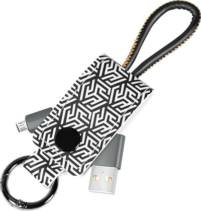 Kabllo USB LogiLink CU0165, USB A në microUSB, 0.22 m, e zezë gri