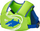 Jeletë noti Sealife Swim Vest, për fëmijë 2-6 vjeç, madhësi unike, jeshile