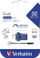 USB Verbatim Store n Go Dual, 16GB, USB 3.0, USB C
