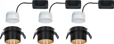 Spot tavanor Paulmann GIL 3StepDim, 3x6W LED, 2700K, i zi mat me ar