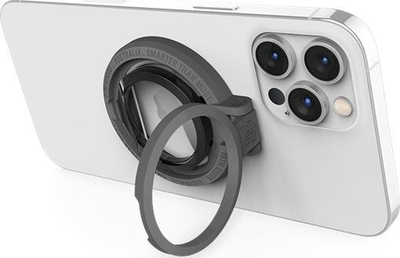Магнетна алка STM MagLoop STM-936-327Y-02, држач за прст, држач за телефон, црна