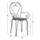 Kolltuk Amore HM5008.11 49×48×90 cm, zezë