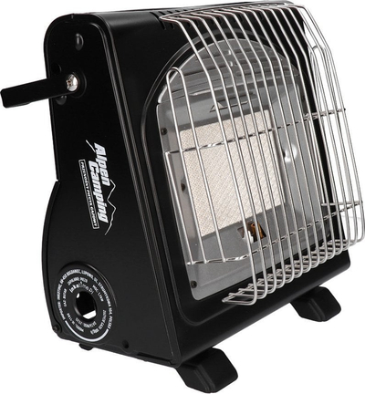 Ngrohës portativ me gaz Home, 1.7 kW, pllaka qeramike, i zi